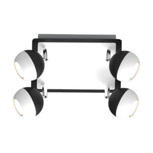 LAMPA ŚCIENNO-SUFITOWA KOMBI GU10 4D Lampy ścienno-sufitowe LAMPA ŚCIENNO-SUFITOWA KOMBI GU10 4D Lampy ścienno-sufitowe