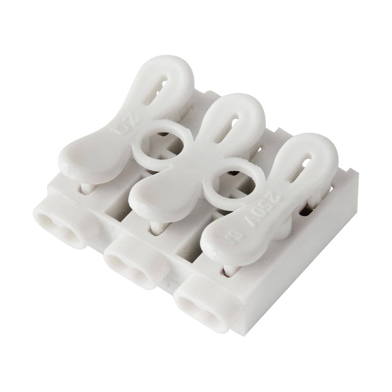 SPRING CONNECTOR 3 POLE 2.5MM