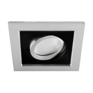 LAMPA SUFITOWA PUNKTOWA BORYS D SILVER/BLACK Lampy sufitowe