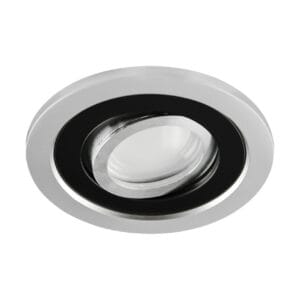 LAMPA SUFITOWA PUNKTOWA BORYS C SILVER/BLACK Lampy sufitowe