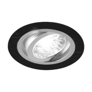 LAMPA SUFITOWA PUNKTOWA ALUM C BLACK/CHROME Lampy sufitowe