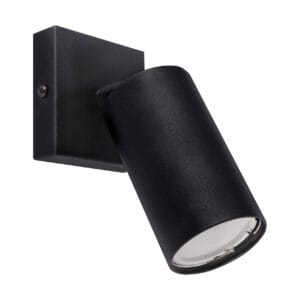 LAMPA ŚCIENNO-SUFITOWA MANAM GU10 1D BLACK Lampy ścienno-sufitowe