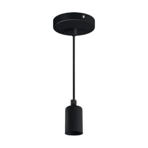 LAMPA WISZĄCA UNO E27 CLG BLACK Lampy wiszące