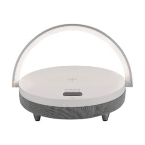 SATURN LED WHITE SPEAKER Lampy