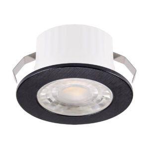 LAMPA DEKORACYJNA LED FIN LED C 3W BLACK NW Lampy dekoracyjne