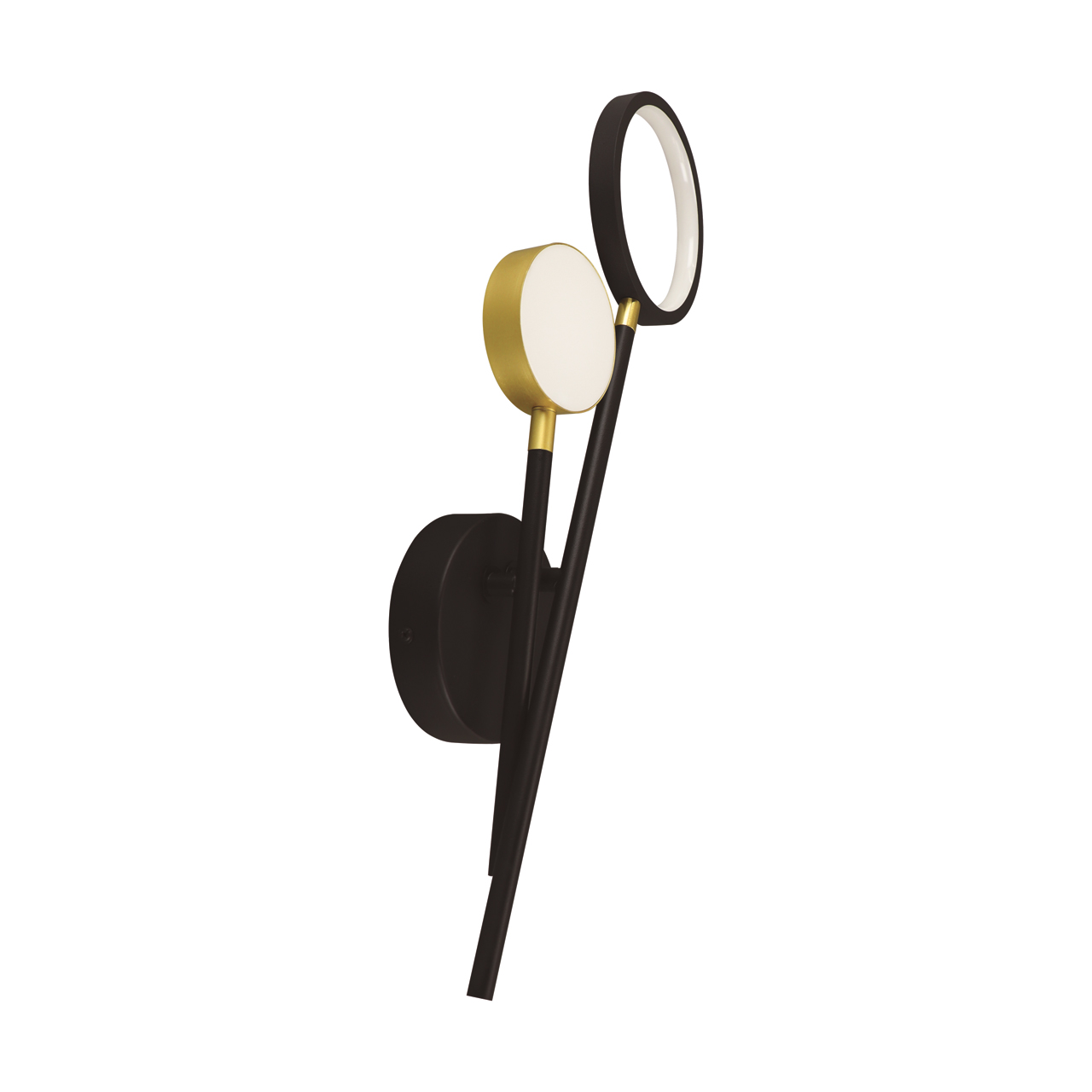 OMEGA LED V 10W BLACK/GOLD NW