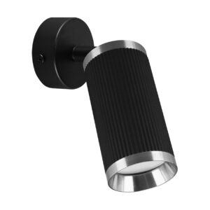 LAMPA ŚCIENNO-SUFITOWA FRIDA SPT GU10 BLACK/CHROME Lampy ścienno-sufitowe LAMPA ŚCIENNO-SUFITOWA FRIDA SPT GU10 BLACK/CHROME Lampy ścienno-sufitowe