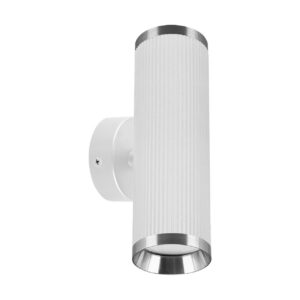 LAMPA DEKORACYJNA FRIDA WLL 2xGU10 WHITE/CHROME Lampy dekoracyjne