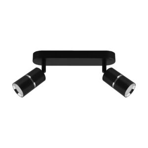 LAMPA ŚCIENNO-SUFITOWA DIOR SPT GU10 2L BLACK/CHROME Lampy ścienno-sufitowe LAMPA ŚCIENNO-SUFITOWA DIOR SPT GU10 2L BLACK/CHROME Lampy ścienno-sufitowe