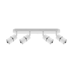 LAMPA ŚCIENNO-SUFITOWA DIOR SPT GU10 4L WHITE/CHROME Lampy ścienno-sufitowe