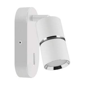 LAMPA DEKORACYJNA DIOR WLL GU10 WHITE/CHROME Lampy dekoracyjne