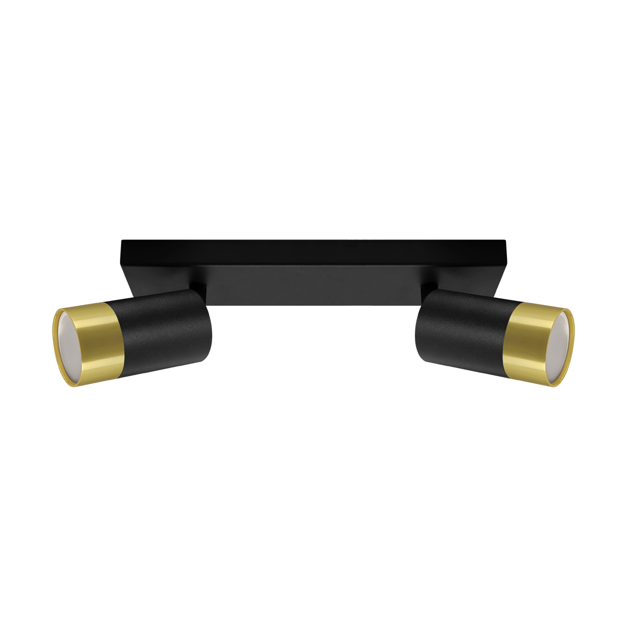 PUZON SPT GU10 2L BLACK/GOLDEN