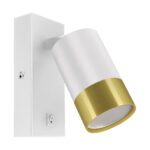 PUZON WLL GU10 WHITE/GOLDEN