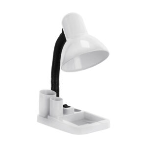 LAMPA BIURKOWA IDOL E27 WHITE Lampy biurkowe