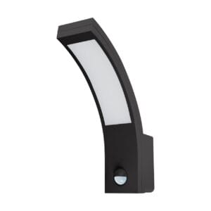 Lampa hermetyczna LED z czujnikiem ruchu sonet LED s 10w black NW Lampy hermetyczne