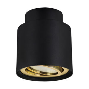 LAMPA SUFITOWA HARIET C GU10 BLACK/GOLDEN Lampy sufitowe
