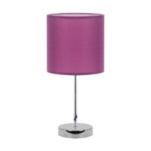 LAMPA STOŁOWA AGNES E14 PURPLE Lampy stołowe