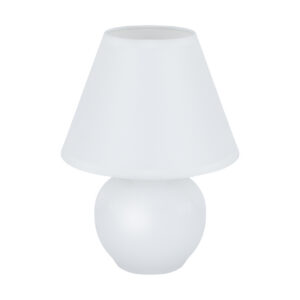 LAMPA STOŁOWA GALA E14 WHITE Lampy stołowe