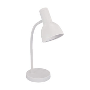LAMPA BIURKOWA SANTIAGO E27 WHITE Lampy biurkowe