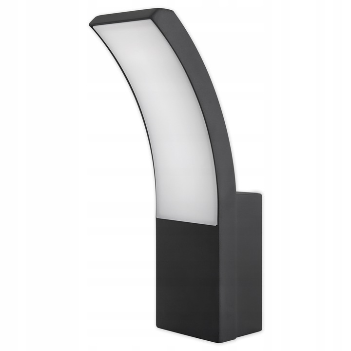 LAMPA ELEWACYJNA NA TARAS NAD GARAŻ LAMPA ZEWNĘTRZNA LED 9W IP54