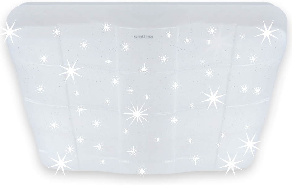 LAMPA DO ŁAZIENKI PLAFON ŁAZIENKOWY LED 48W KWADRAT LAMPA DEKORACYJNA IP44