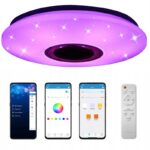 LAMPA PLAFON 72W DO POKOJU DZIECIĘCEGO LED KOLORY BLUETOOTH PILOT APLIKACJA