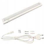 LAMPA OPRAWA PODSZAFKOWA MEBLOWA LED 10W 4100K 56cm LISTWA BIAŁA KUCHNIA