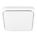 LAMPA DO ŁAZIENKI PLAFON ŁAZIENKOWY LAMPA SUFITOWA LED 28W KWADRAT IP44