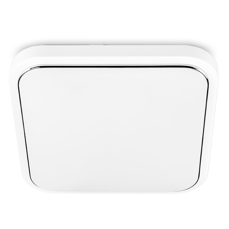 LAMPA DO ŁAZIENKI PLAFON ŁAZIENKOWY LAMPA SUFITOWA LED 28W KWADRAT IP44