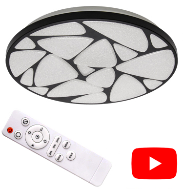 LAMPA DO ŁAZIENKI PLAFON LED ŁAZIENKOWY 48W CCT PILOT PAMIĘĆ BARWY ŚWIATŁA