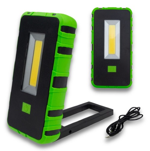 LAMPA LED WARSZTATOWA ROBOCZA LATARKA WIELOFUNKCYJNA 8W AKUMULATOROWA COB