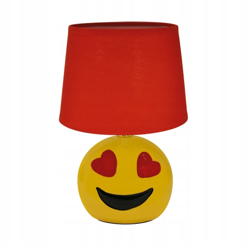 LAMPKA STOŁOWA BIURKOWA NOCNA DO POKOJU E14 UŚMIECH BUZIA