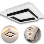 PLAFON LAMPA SUFITOWA LED 46W CCT STEROWANIE PRZEŁĄCZNIKIEM NASCIENNYM