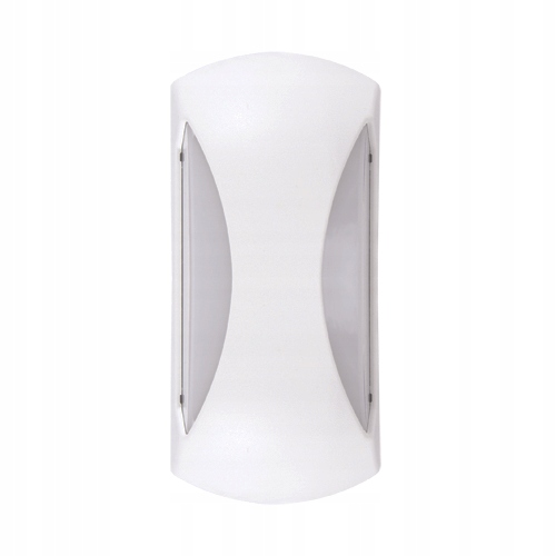 LAMPA ELEWACYJNA ZEWNĘTRZNA LED 12W IP65 BIAŁA KINKIET