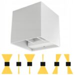 KINKIET ZEWNĘTRZNY ELEWACYJNY LED 6W LAMPA NA BALKON TARAS IP54