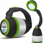 LATARKA LED 3W1 LAMPKA STOŁOWA BIURKOWA CAMPINGOWA WIELOFUNKCYJNA