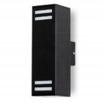KINKIET ZEWNETRZNY KINKIET ELEWACYJNY ŚCIENNY LAMPA 2xE27 LED IP44