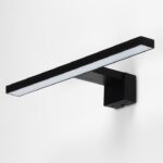 KINKIET ŁAZIENKOWY CZARNY LAMPA DO ŁAZIENKI LED 5W NAD LUSTRO/SZAFKĘ 3w1