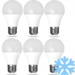 6x ŻARÓWKA LED A60 E27 10W BARWA BIAŁA ZIMNA 6200K