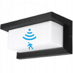 LAMPA ELEWACYJNA CZUJNIK RUCHU KINKIET OGRÓD E27