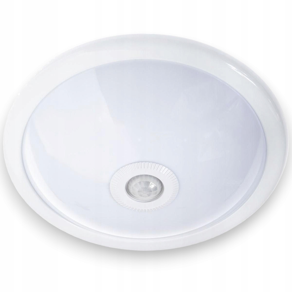 LAMPA PLAFON OPRAWA SUFITOWA Z CZUJNIKIEM RUCHU I ZMIERZCHU 2 x LED E27 PIR