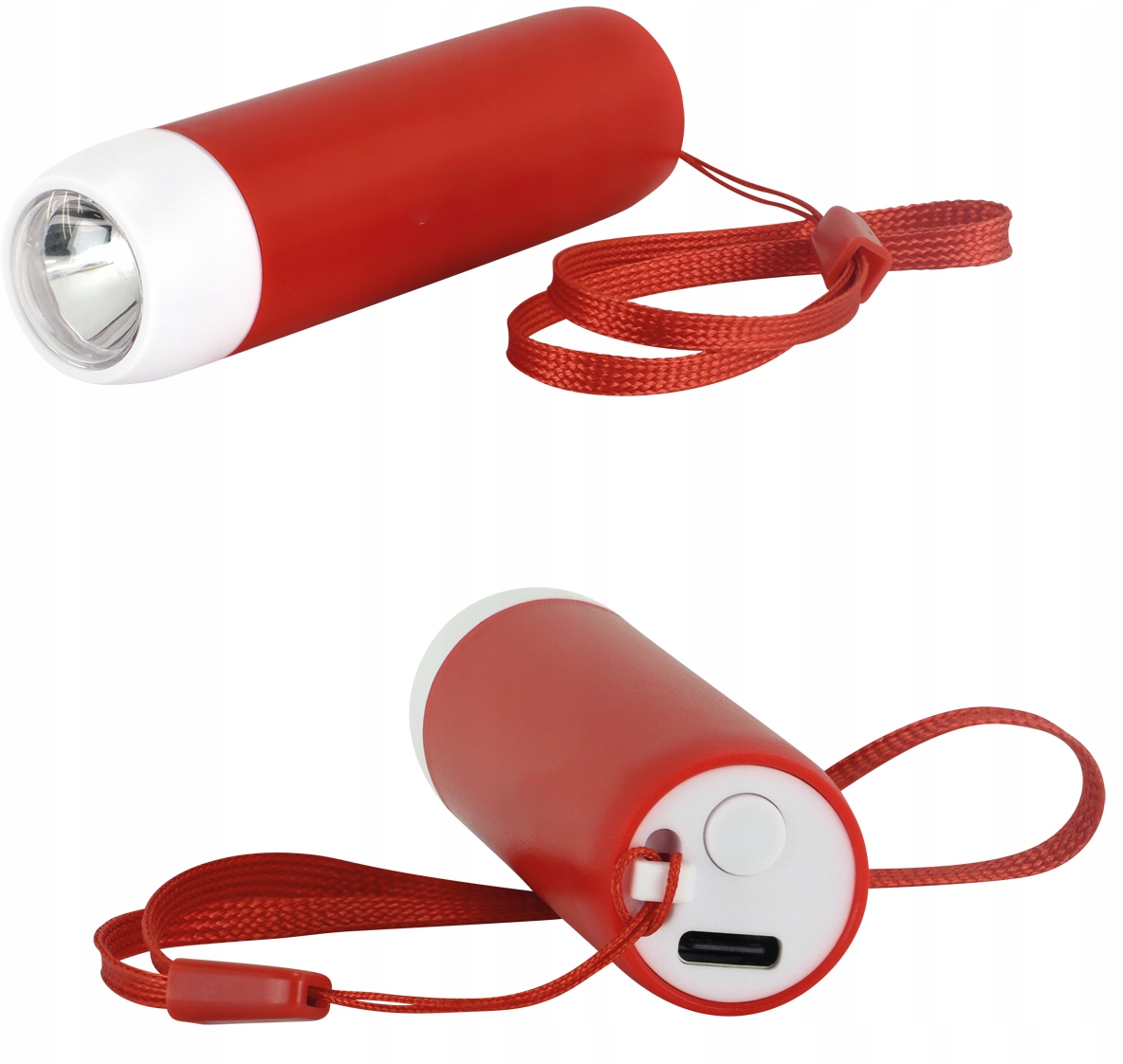 LATARKA LED KIESZONKOWA MOCNA MINI LATARKA BRELOK 1W AKUMLATOROWA