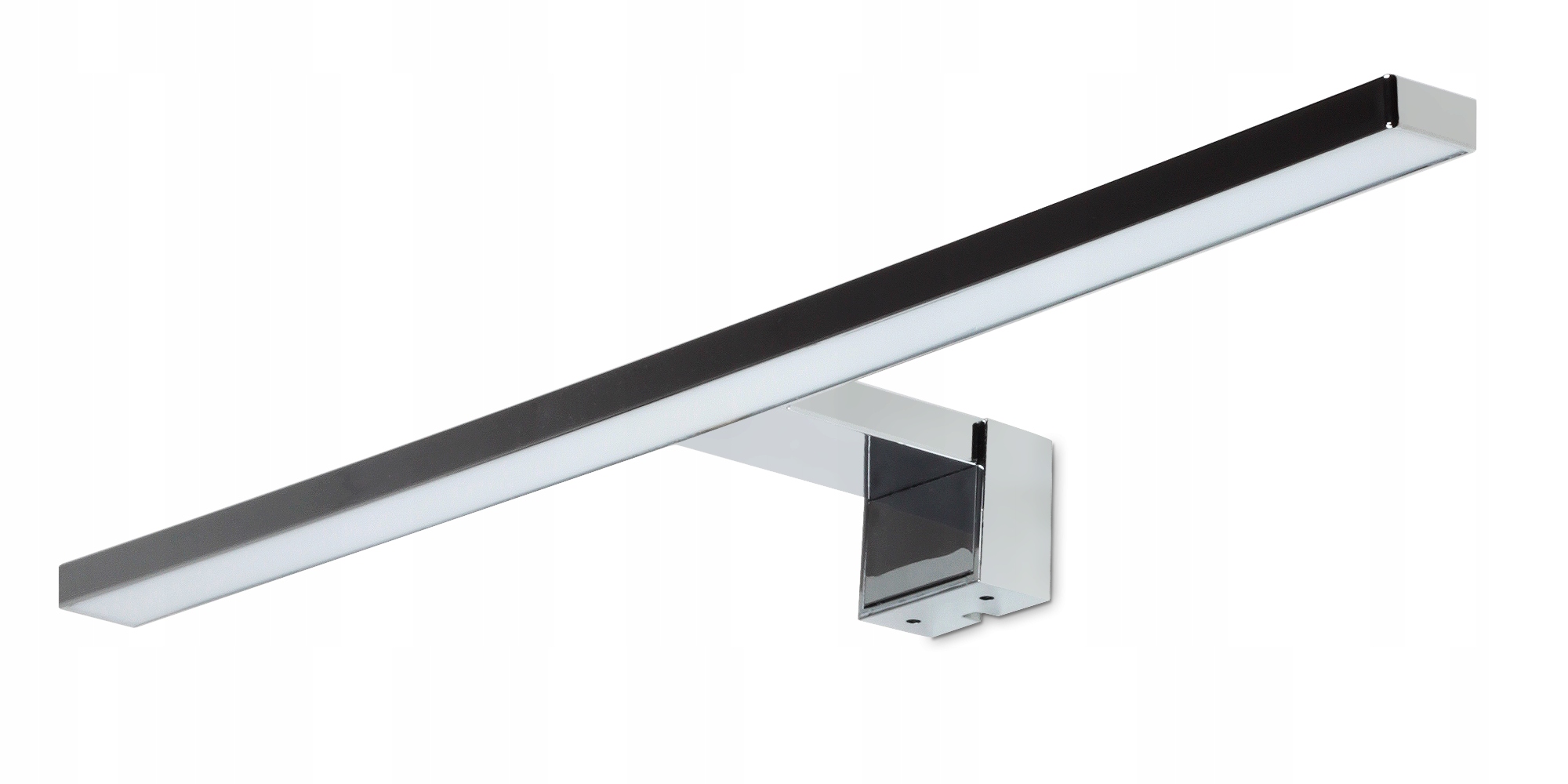KINKIET ŁAZIENKOWY CHROM 10W LAMPA NAD LUSTRO SZAFKĘ SCIANĘ 230V IP44