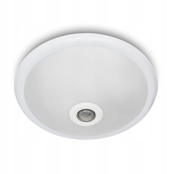LAMPA Z CZUJNIKIEM RUCHU I ZMIERZCHU PLAFON OPRAWA SUFITOWA 2 x LED E27 PIR