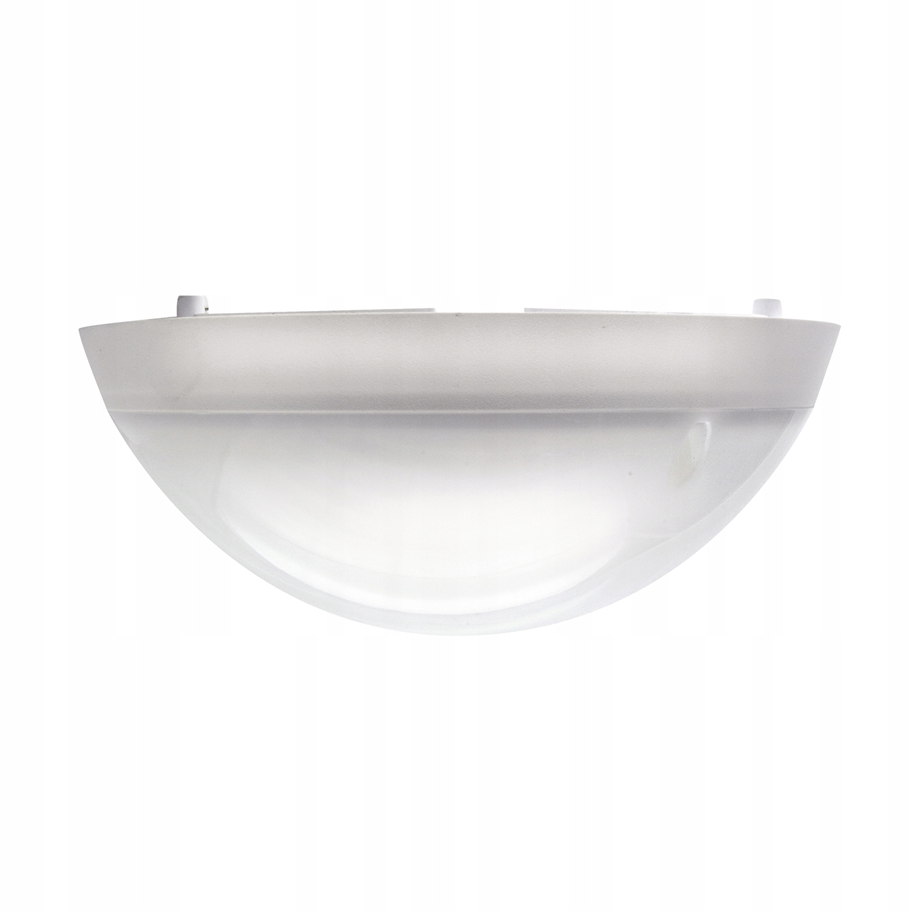 LAMPA PLAFON Z CZUJNIKIEM RUCHU LED 1xE27 IP54 BIALY