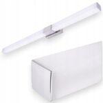 KINKIET LED ŁAZIENKOWY LAMPA DO ŁAZIENKI NAD LUSTRO CHROM 24W 100cm IP44