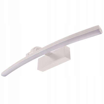 KINKIET ŁAZIENKOWY LED LAMPA 8W BIAŁA NAD LUSTRO OKRĄGŁY/WYGIĘTY 230V IP44