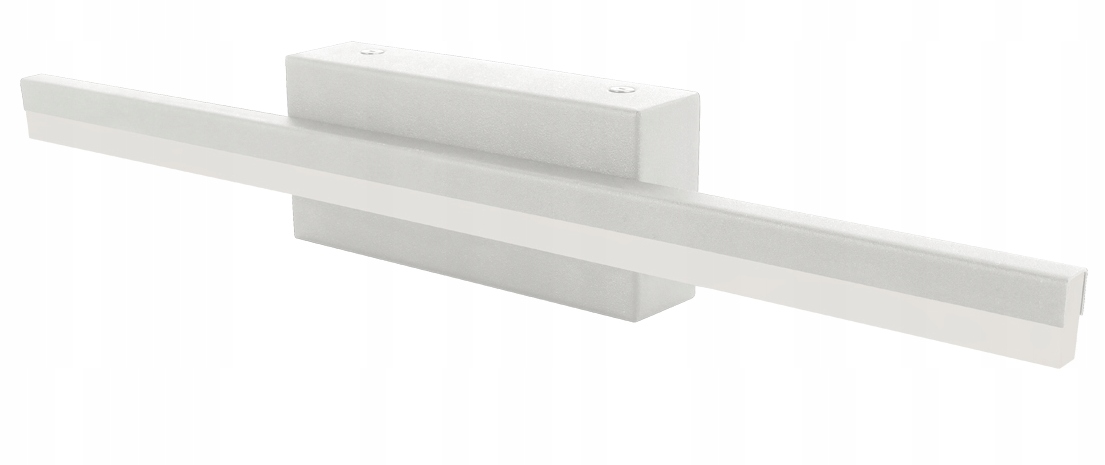 KINKIET ŁAZIENKOWY 9W LED LAMPA NAD LUSTRO SZAFKE OBRAZ BIAŁY METALOWY IP44
