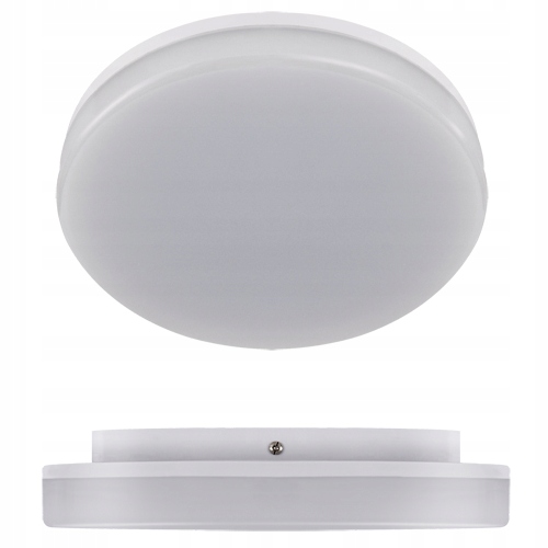 PLAFON ŁAZIENKOWY LAMPA LED 18W IP54 BARWA NEUTRALNA OPRAWA NATYNKOWA