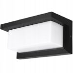 LAMPA LED ELEWACYJNA ZEWNETRZNA ALUMIUNIUM NAD GARAŻ LUB TARAS LED 12W IP65
